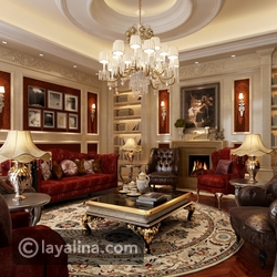 بالصور فخامة غرف الضيوف الصالونات ليالينا