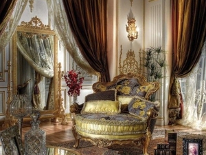 ستائر فخمة للقصور والفلل