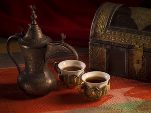 دلال قهوة تقليدية لتقد...