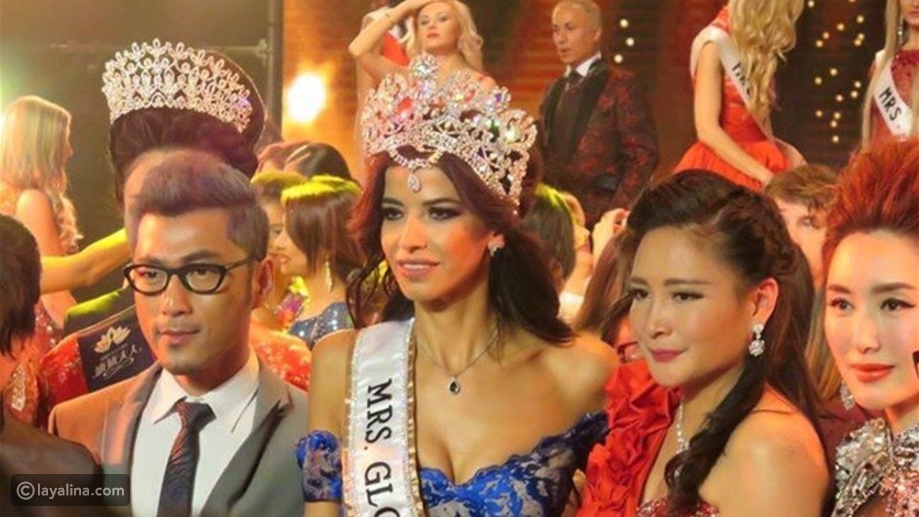 صور اللبنانية سيلفيا يمين تحصد لقب ملكة جمال الكرة الأرضية لعام 2015