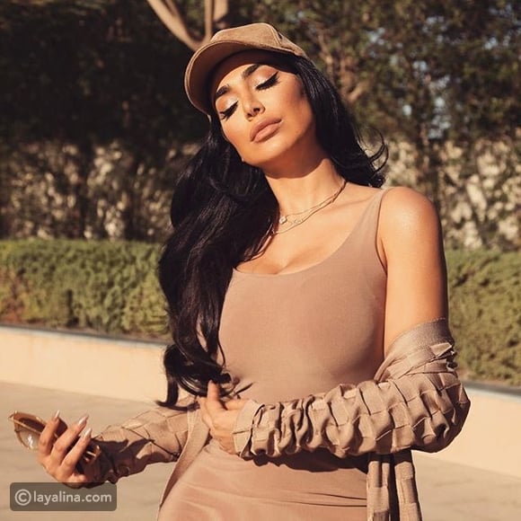 مكياج هادئ لهدى قطان