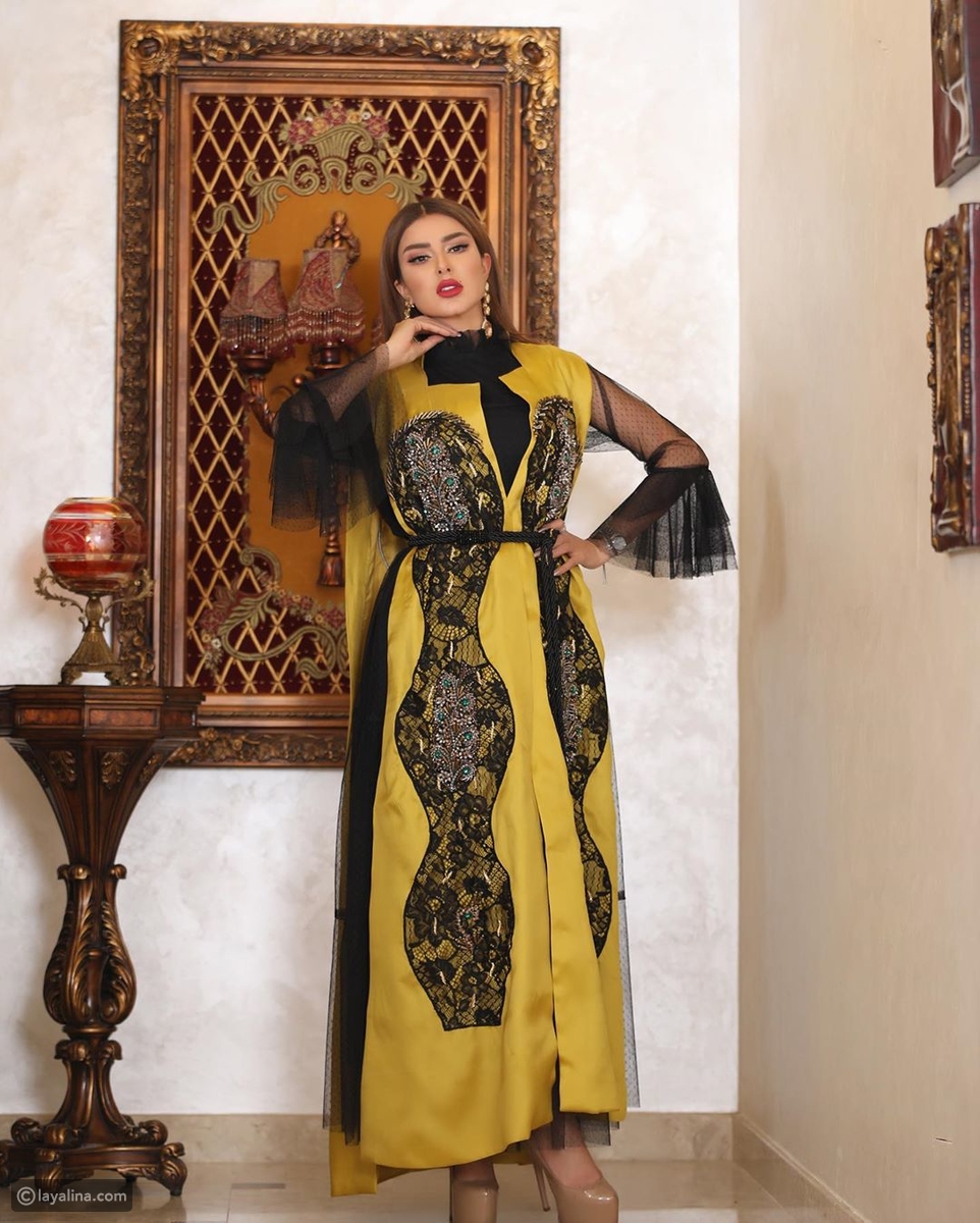 فساتين لعارضه الازياء مودل شادن