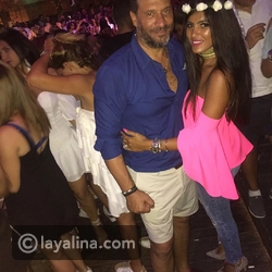 جمال زوجة ماجد المصري يخطف الأنظار