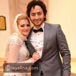 حمادة هلال وزوجته الشقراء