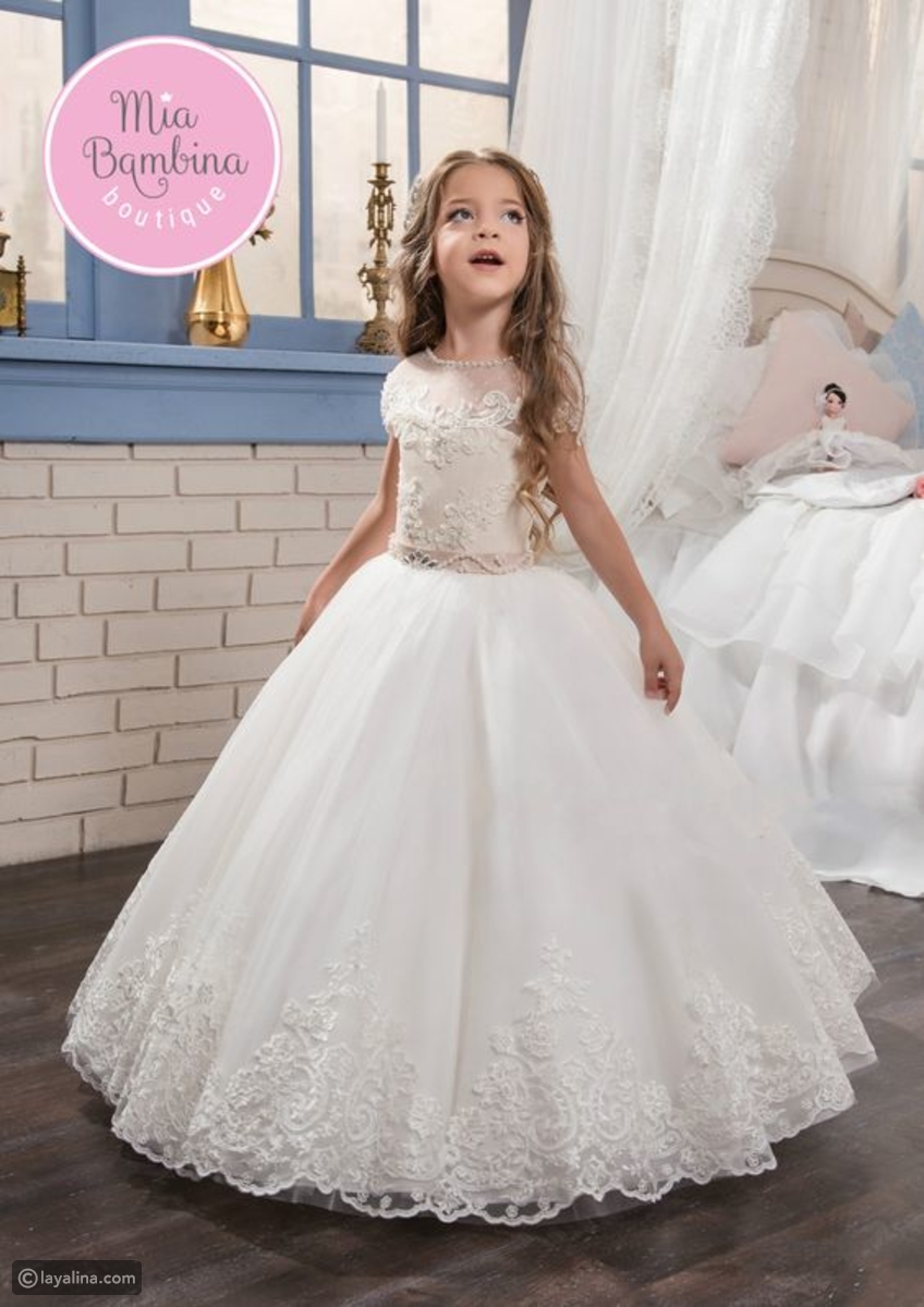 فستان أميرات للأطفال