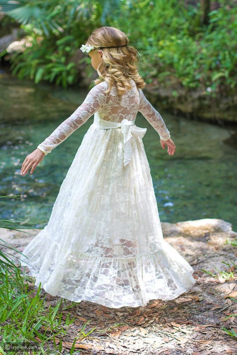 فستان بنات من مستوحى من الأميرات