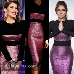 عبير أحمد ولؤلؤة العسلاوي بنفس الفستان.. من الأجمل؟