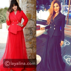 شيما ونور الشيخ بنفس الإطلالة.. من الأجمل برأيك؟