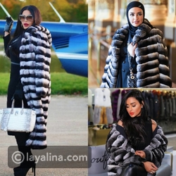 عهود العنزي وسندس وأحلام بنفس المعطف الفرو