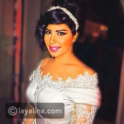 شمس الكويتية بفستان الزفاف من جلسة تصوير