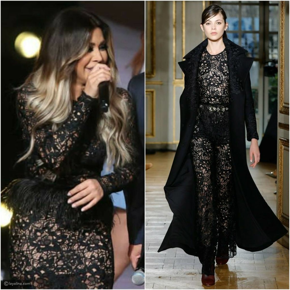 فساتين واطلالات نوال الزغبى المسرح