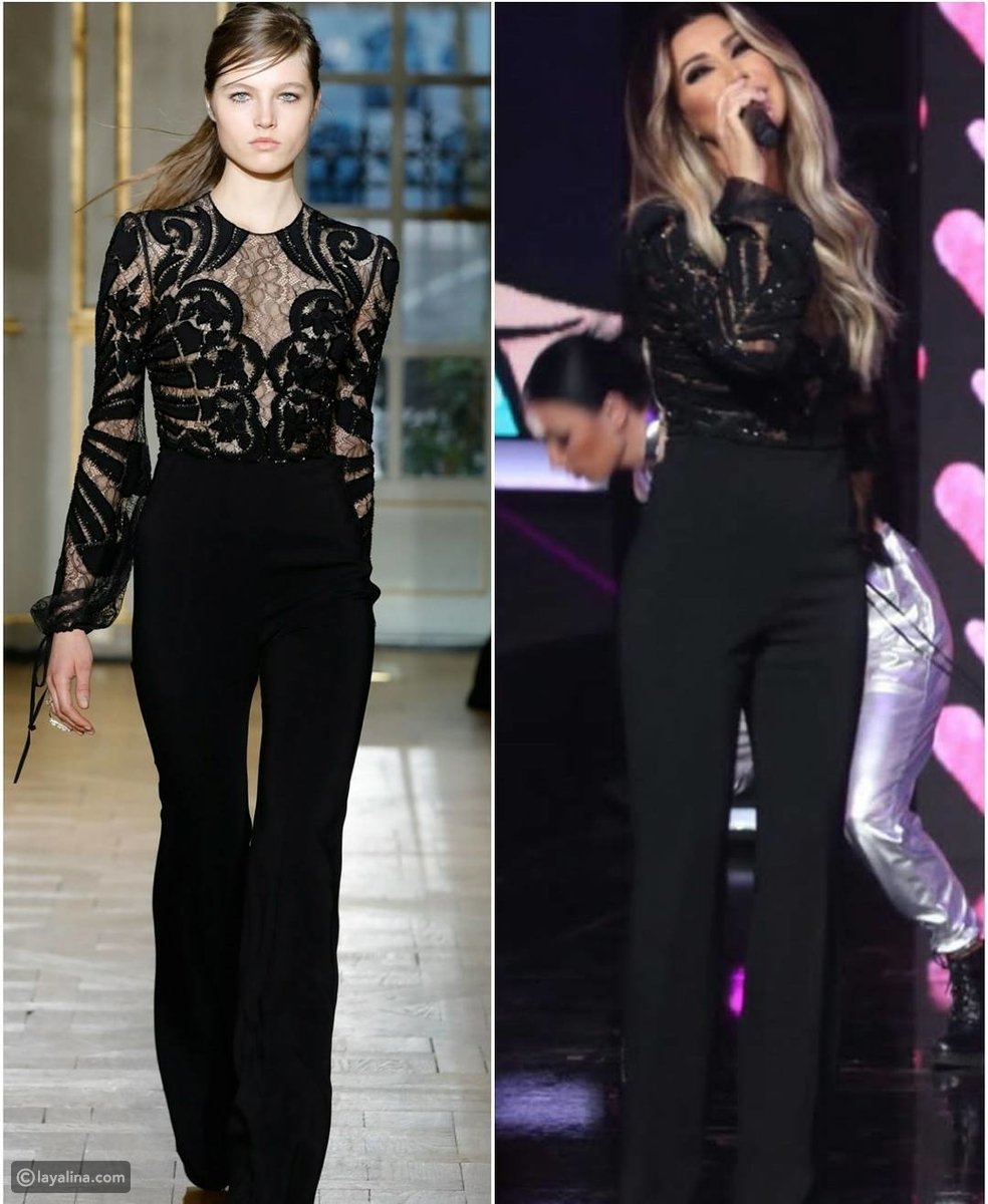 فساتين واطلالات نوال الزغبى المسرح