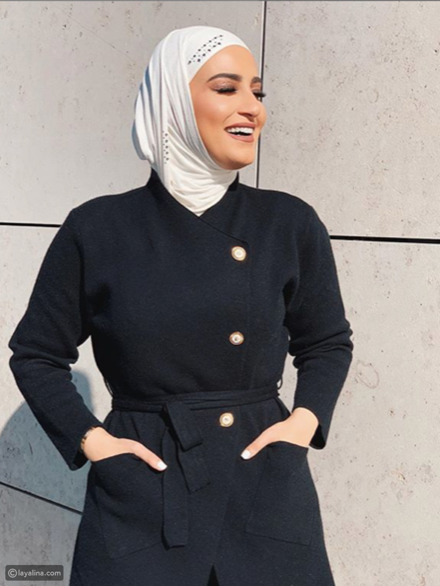 طرق مختلفة لارتداء الحجاب الأبيض على طريقة الفاشينيستا دلال الدوب