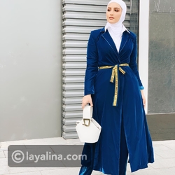 طرق مختلفة لارتداء الحجاب الأبيض على طريقة دلال الدوب