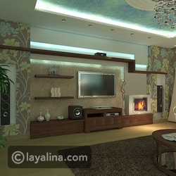 ديكورات جبسية راقية للمجالس والصالات ليالينا