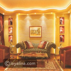 ديكورات جبسية راقية للمجالس والصالات ليالينا