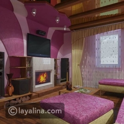 ديكورات جبسية راقية للمجالس والصالات ليالينا