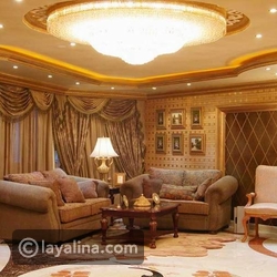 ديكورات جبسية راقية للمجالس والصالات ليالينا