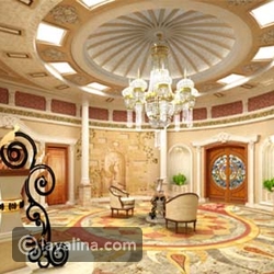 ديكورات جبسية راقية للمجالس والصالات ليالينا