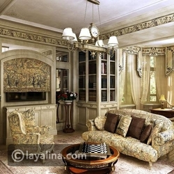 ديكورات جبسية راقية للمجالس والصالات ليالينا