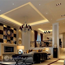 ديكورات جبسية راقية للمجالس والصالات ليالينا