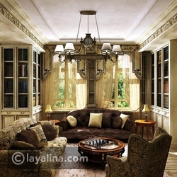 ديكورات جبسية راقية للمجالس والصالات ليالينا