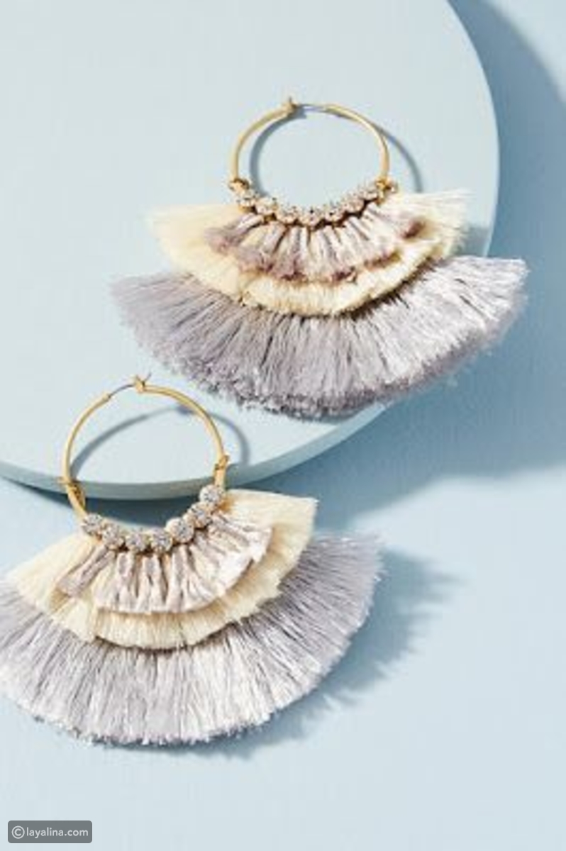 اكسسوارات حريمى الاقرااط الشراشيب بالوان