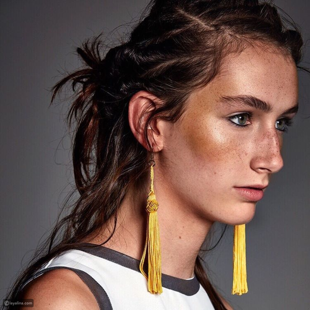 اكسسوارات حريمى الاقرااط الشراشيب بالوان