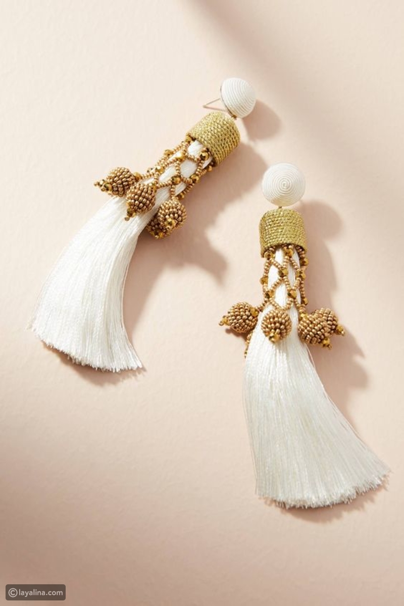 اكسسوارات حريمى الاقرااط الشراشيب بالوان