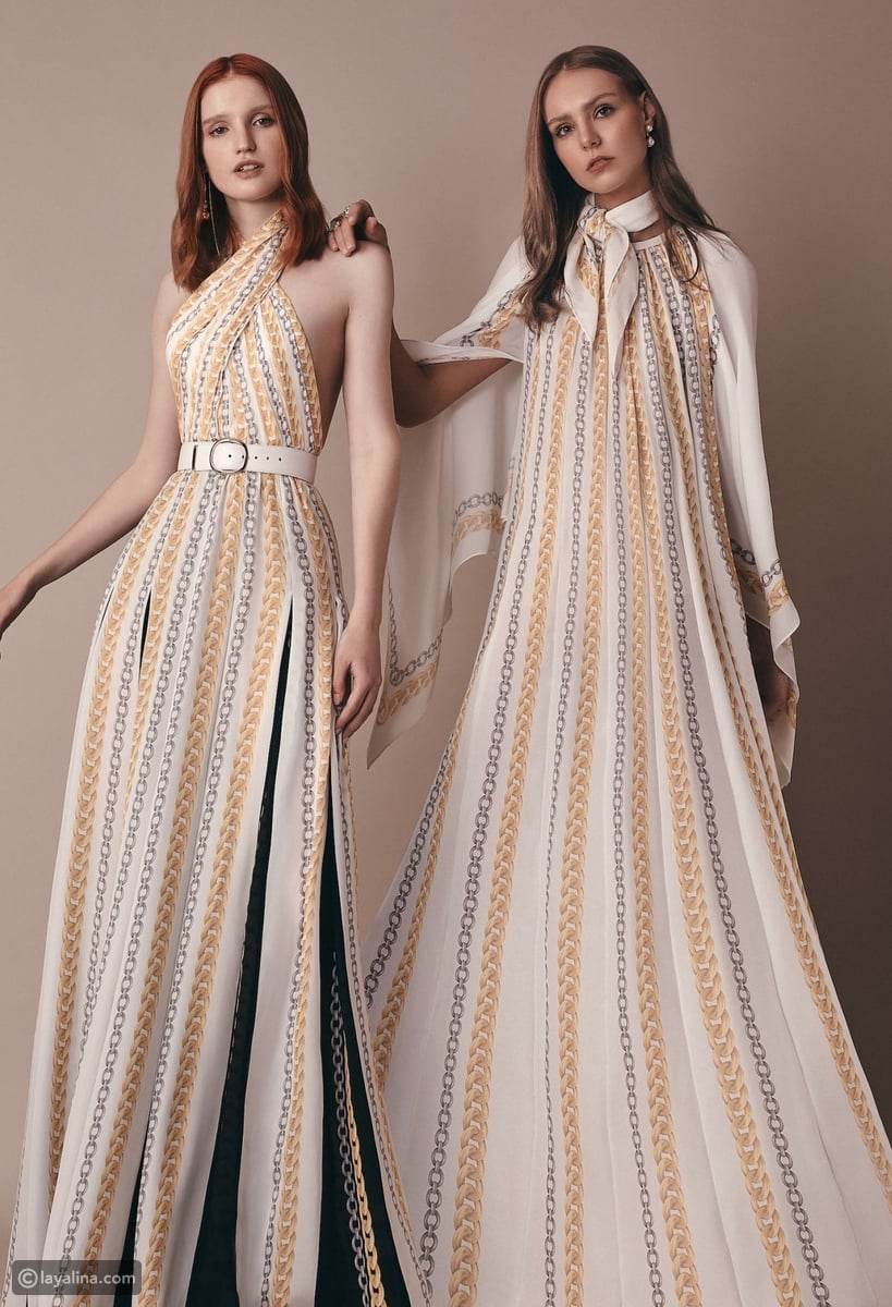 فساتين ايلى اسبوع موضه باريس