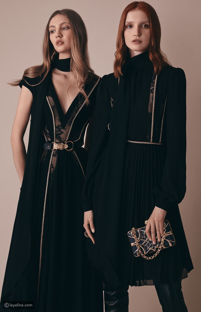 موضه الفساتين السواريه لايلى تصميم