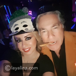 مصطفى فهمي مع زوجته