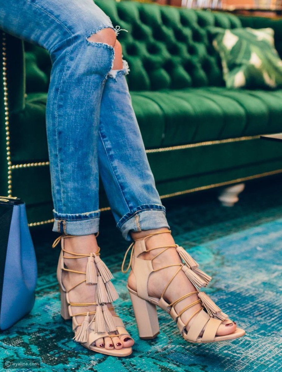 احدث صيحات الموضه الاحذيه النسائيه