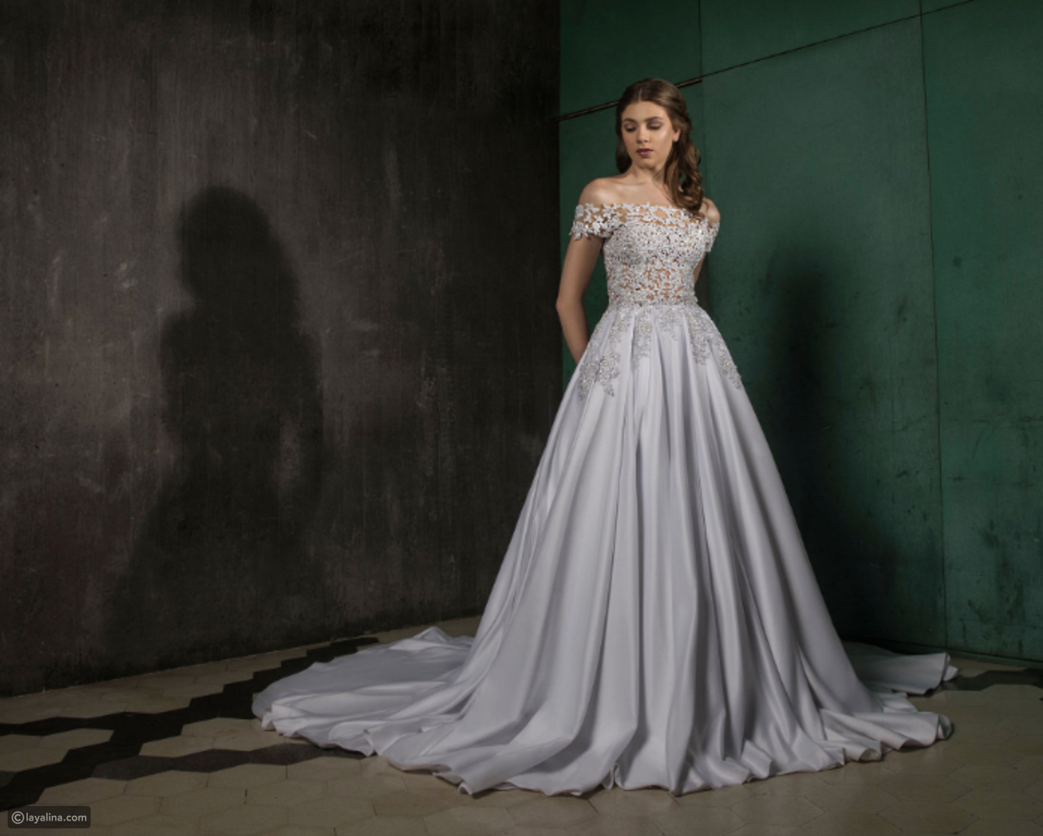 افخم فساتين زفاف تصميمات كريستال