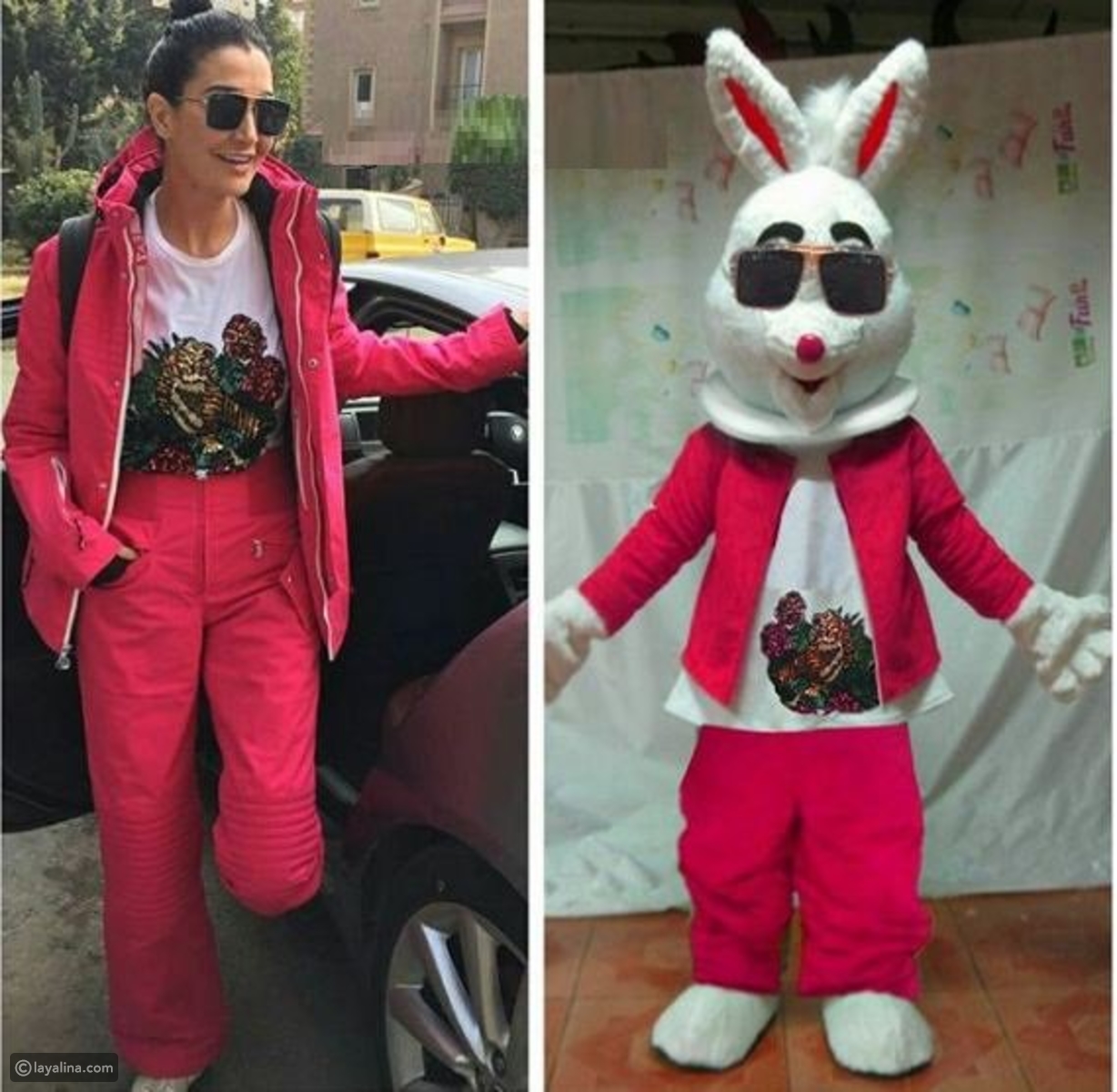 فساتين الفنانه غاده الرازق بالوان