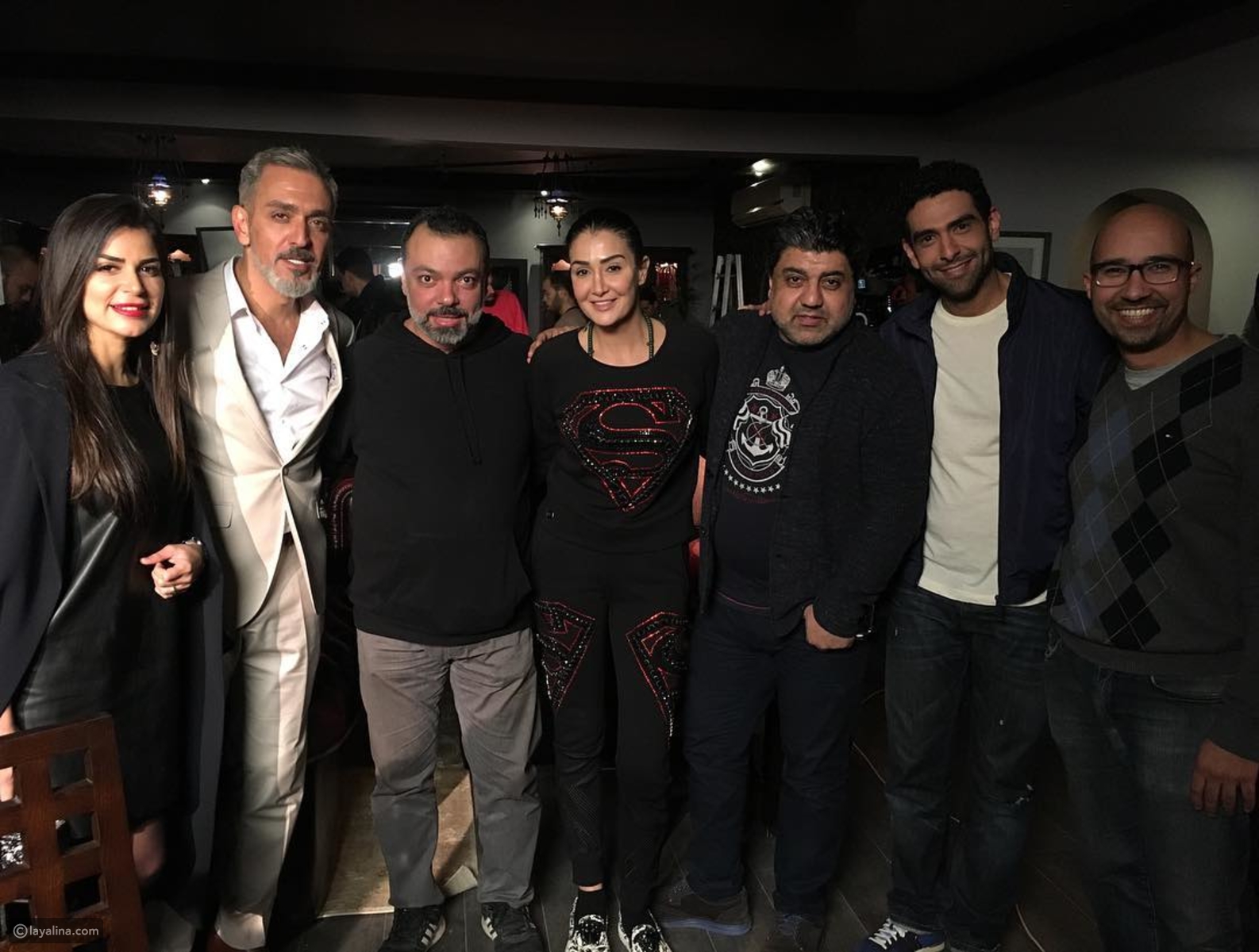 فساتين الفنانه غاده الرازق بالوان