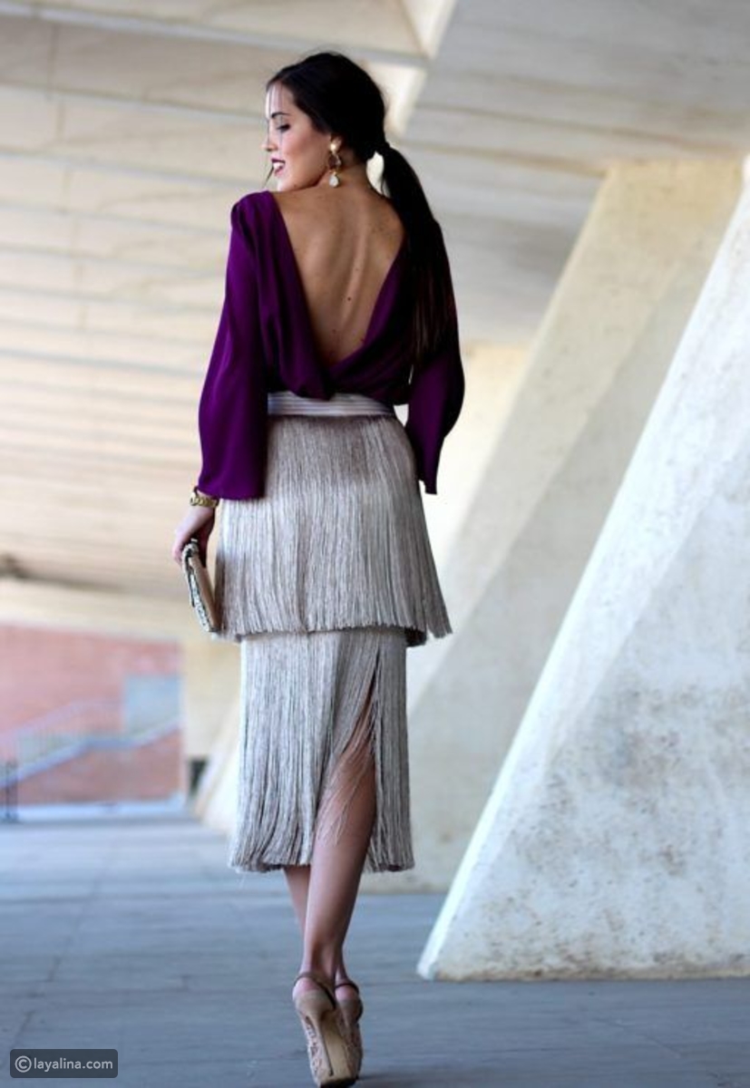 تنورة الشراشيب من أزياء 2019