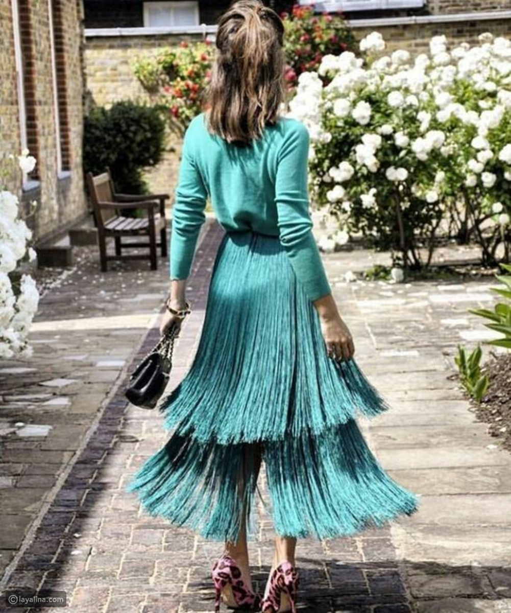 موضة الشراشيب تعود بقوة ÙÙŠ أزياء 2019