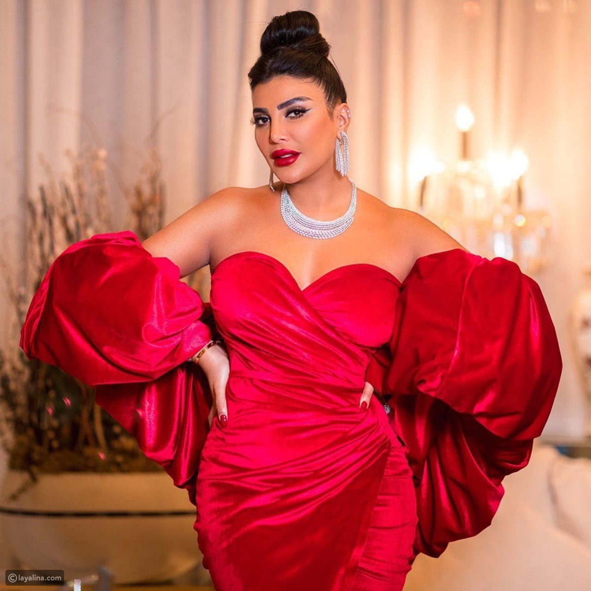 نجمات خليجيات بأجرأ الإطلالات: أمل العوضي بفستان جريء عرضها للنقد