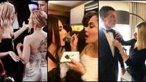 لقطات لم تُعرض بحفل Oscars 2020.. هكذا تصرف المشاهير خلف الكاميرات