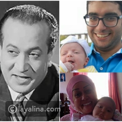 حسين أيمن ابن الفنانة هالة فاخر وحفيد الفنان فاخر فاخر