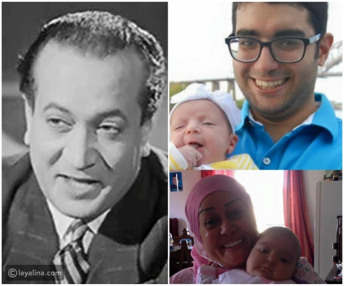 حسين أيمن ابن الفنانة هالة فاخر وحفيد الفنان فاخر فاخر