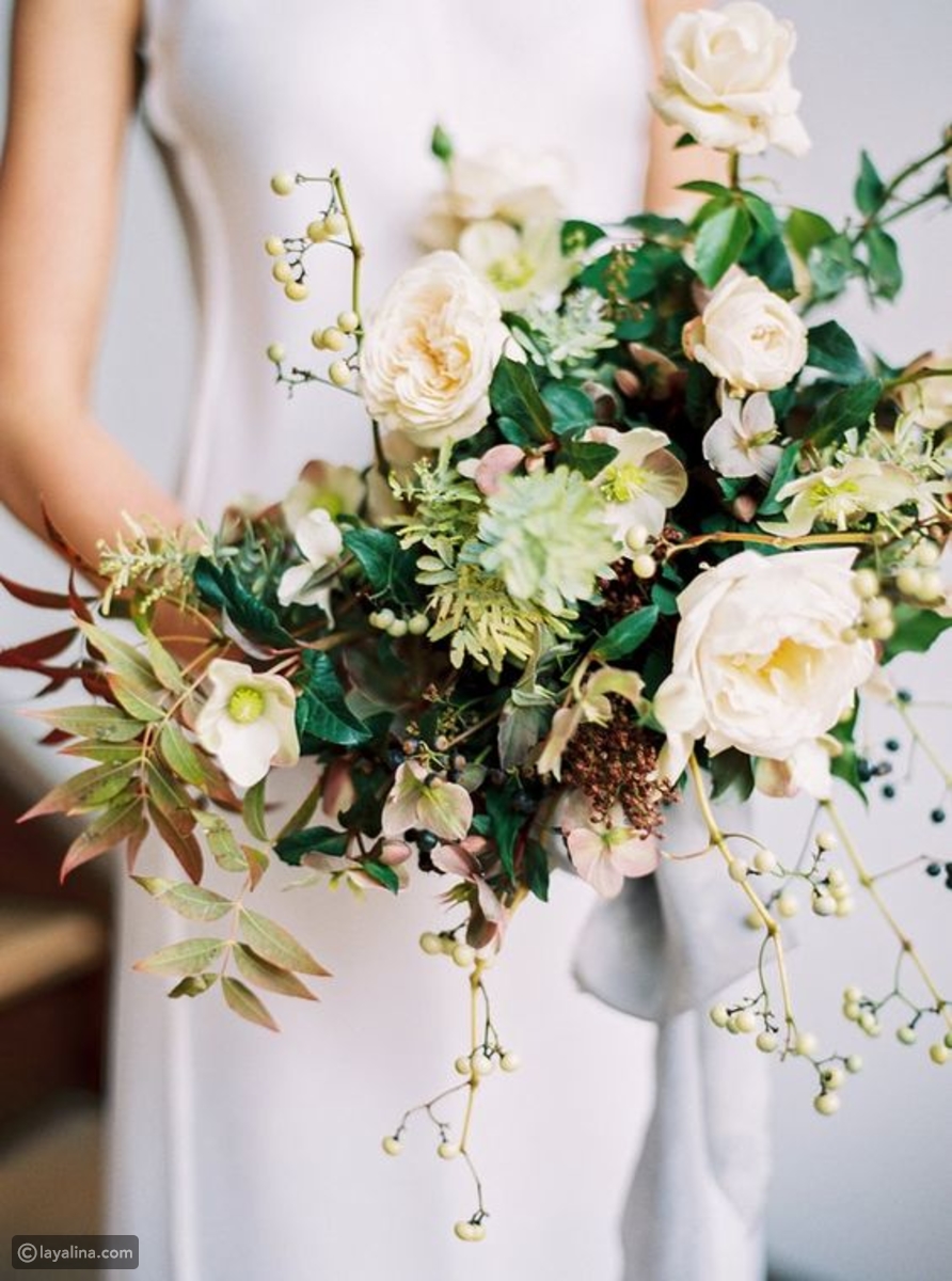 احدث مسكات عروس ملونة ومزينة