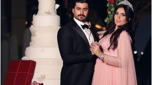 فيديو حفل فخم لعيد ميلاد الدكتورة خلود.. وفستانها يبين حملها بوضوح