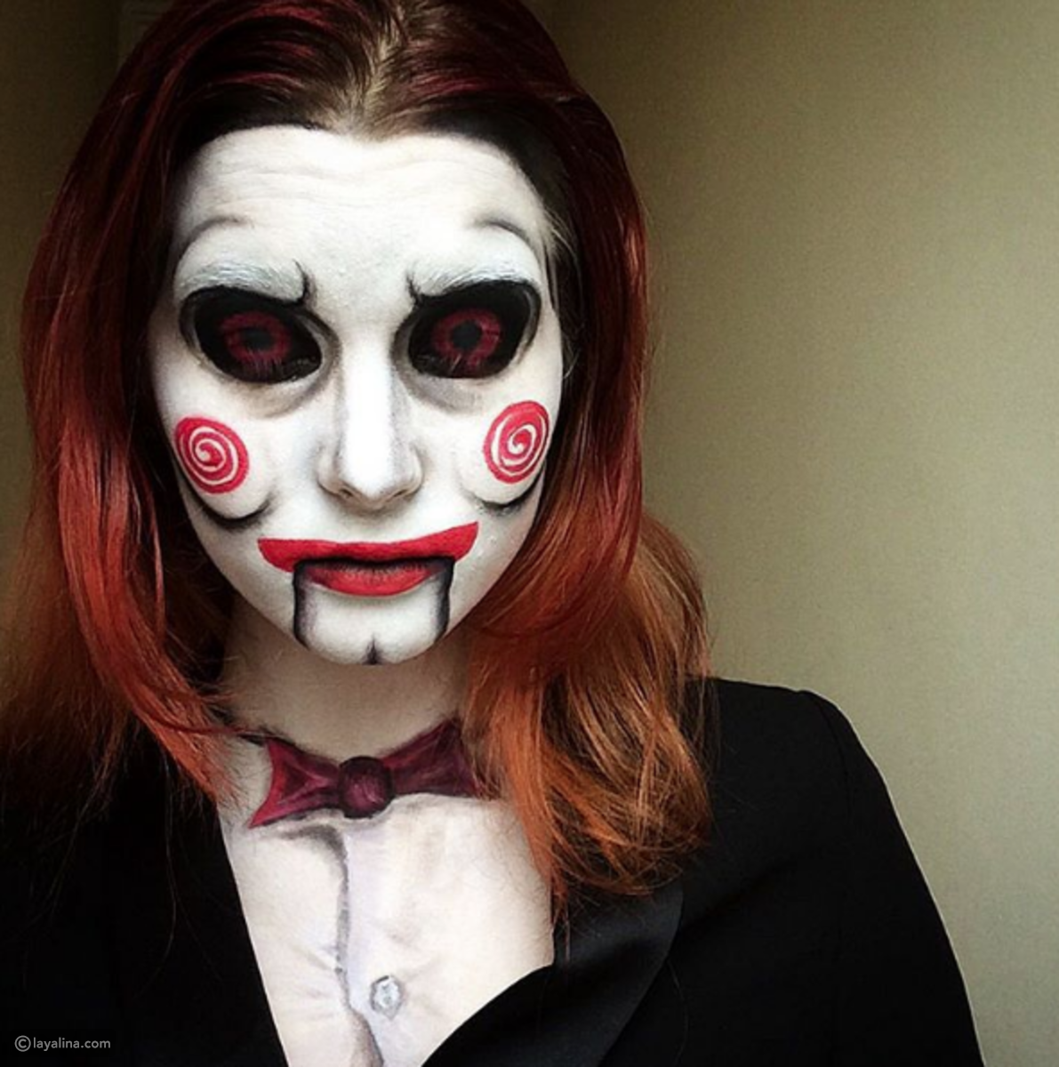 طريقة مكياج سينمائي لافلام الرعب