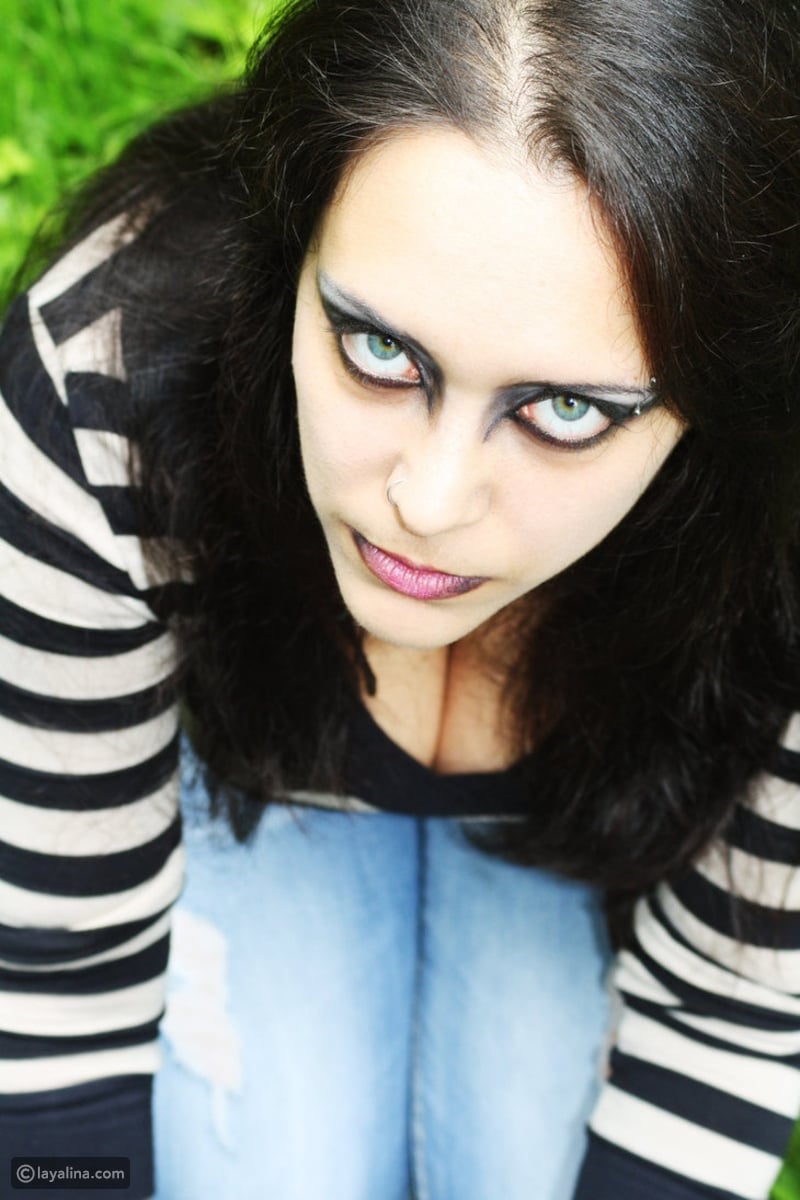 طريقة مكياج سينمائي لافلام الرعب