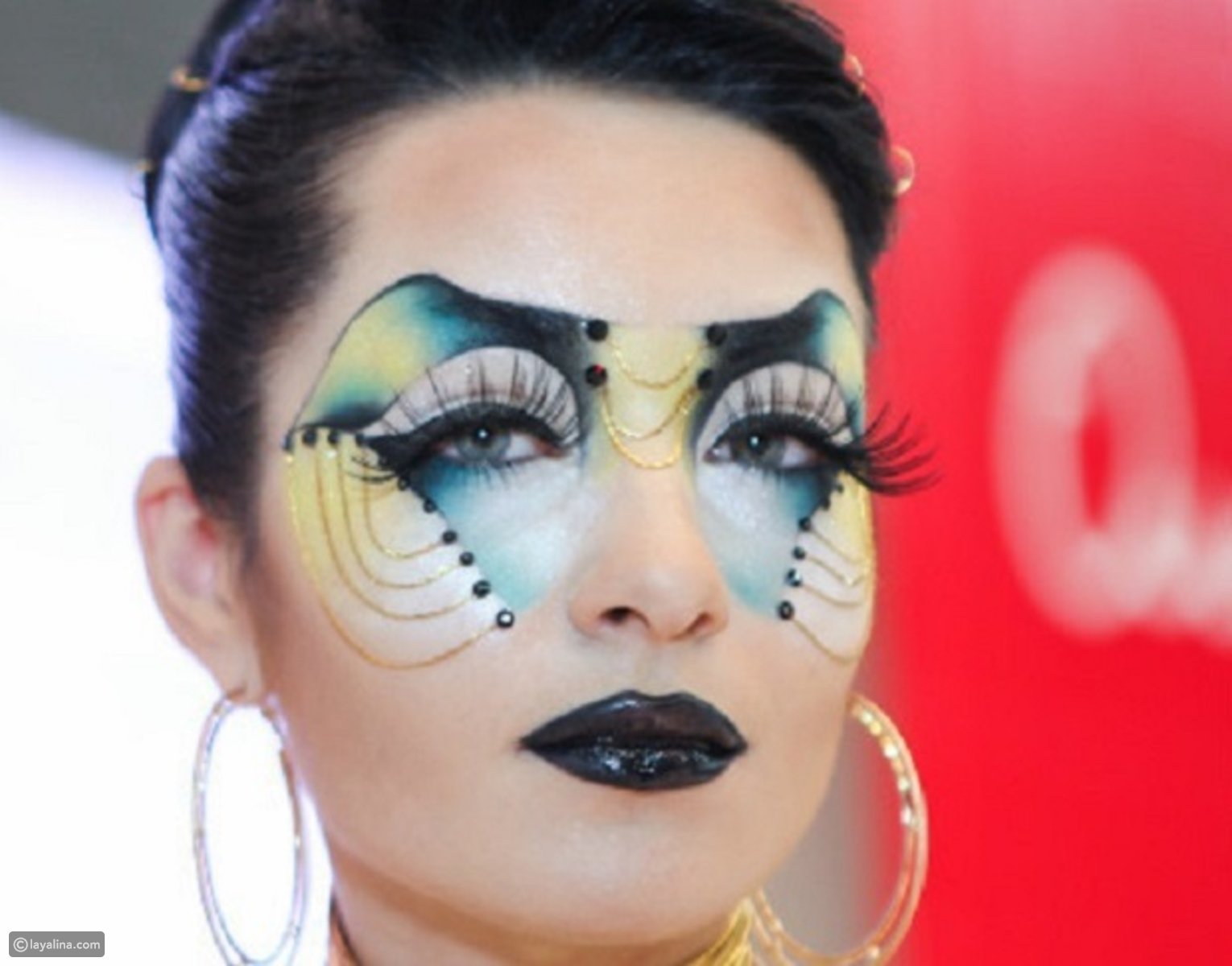 مجموعه انواع المكياج السينمائى موضه