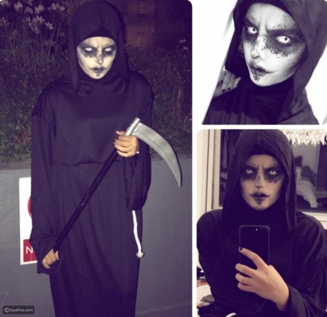 مجموعه انواع المكياج السينمائى موضه