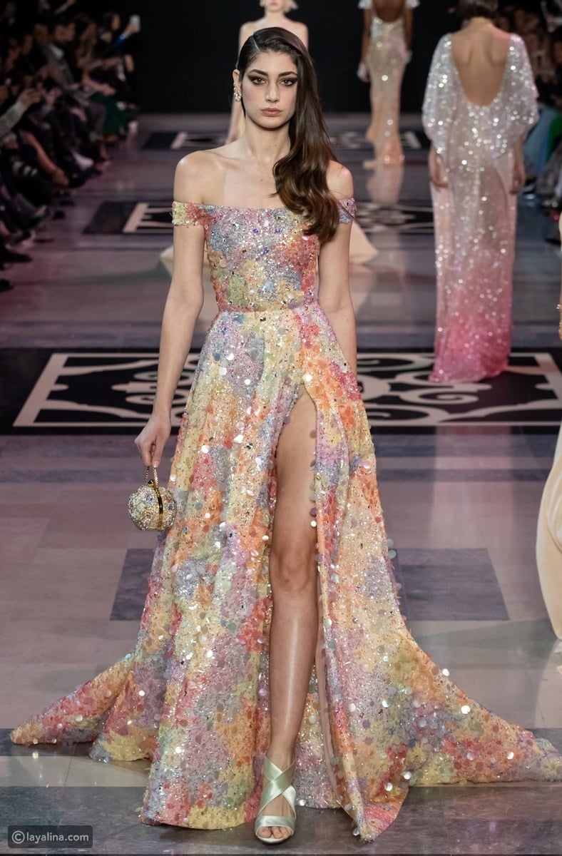 فساتين سهره للجميله مارى انطوانت