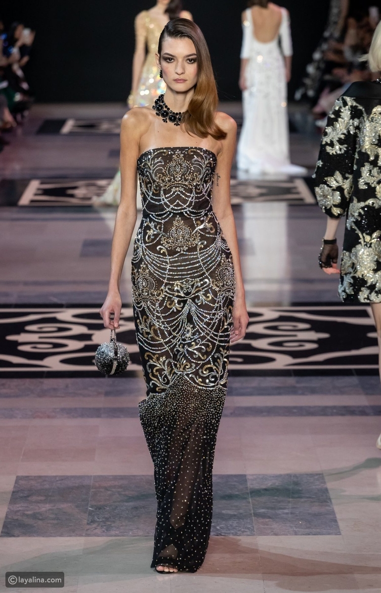 فساتين سواريه لإطلالة ملكية تصميمات